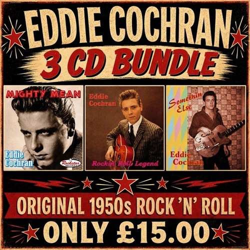 Eddie cochran three cds - cochran,