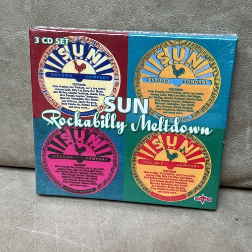 Sun rockabilly meltdown 3cd - rockabilly,